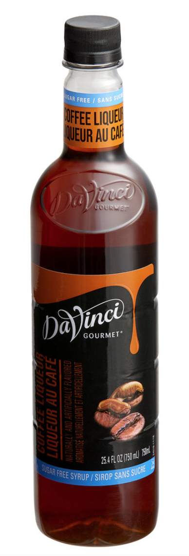 DaVinci SF Coffee Liqueur Non-Alchoholic 4/750ml - Sold by EA