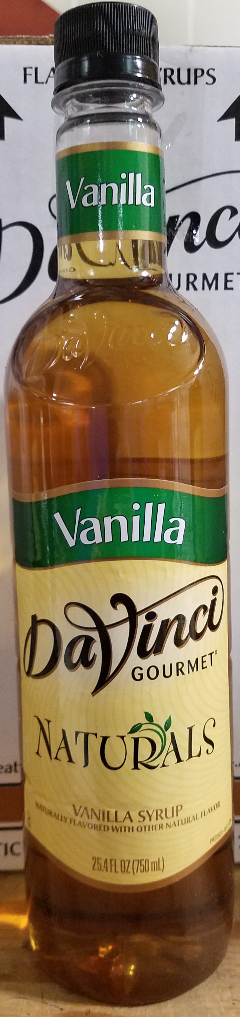DaVinci Natural Vanilla 4/750ml - Sold by EA