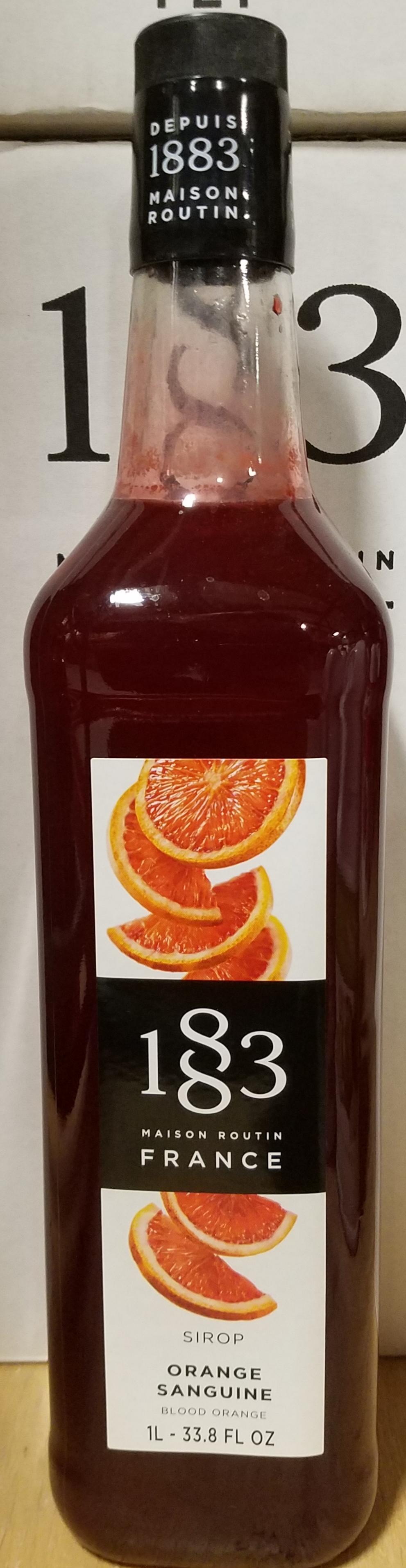 1883 Maison Routin, Blood Orange 6/1L Bottle (Glass) - Sold by EA