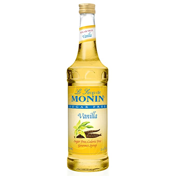 Monin SF Vanilla 12/750ml - Sold by EA