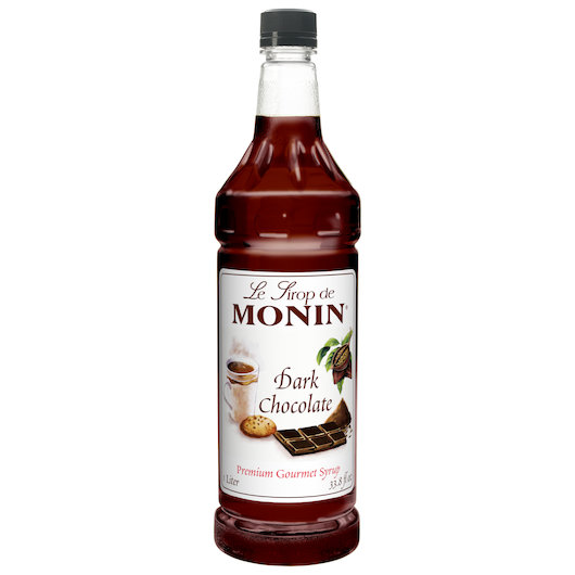Monin Chocolate Dark 4/1 liter - Sold by EA - Click Image to Close