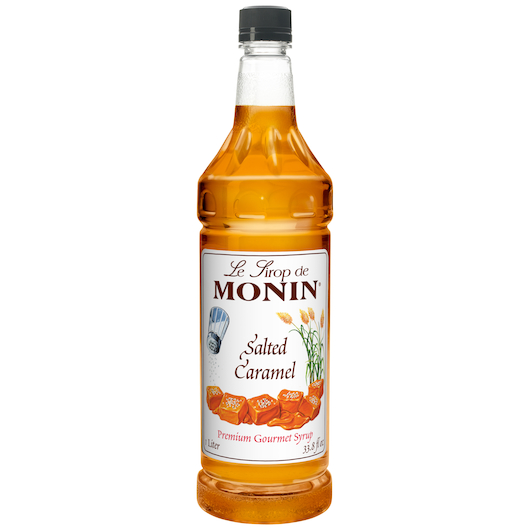 Monin Salted Caramel 4/1 liter - Sold by EA