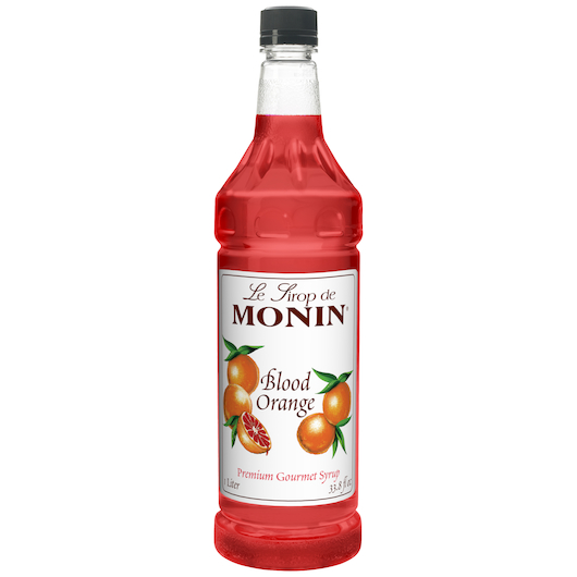 Monin Blood Orange 4/1 liter - Sold by EA