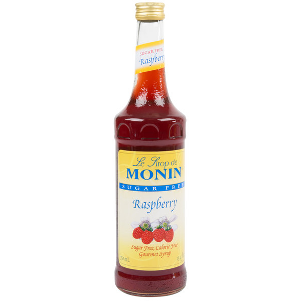 Monin SF Raspberry 12/750ml - Sold by EA - Click Image to Close