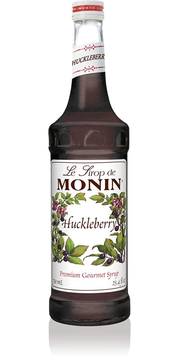 Monin Huckleberry 12/750ml - Sold by EA