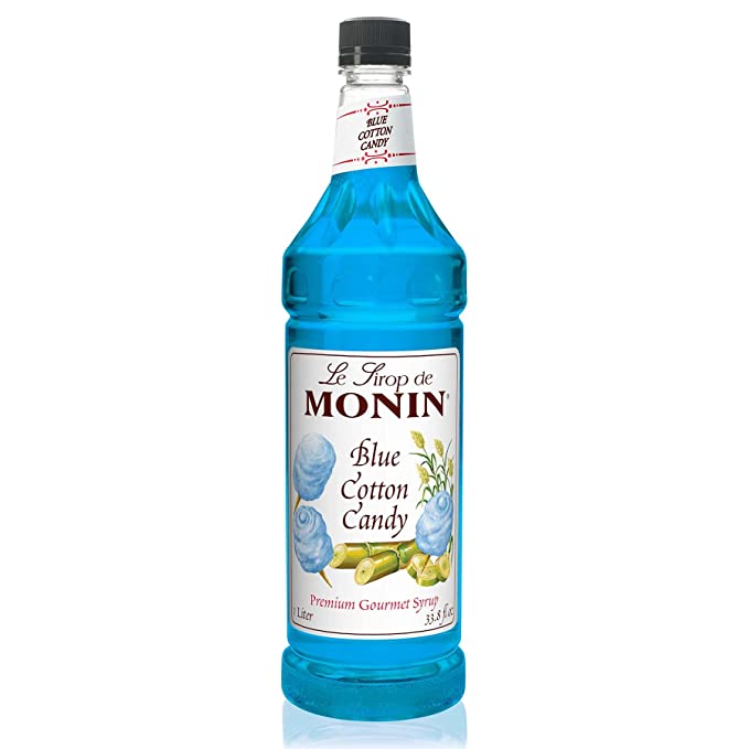 Monin Blue Cotton Candy 4/1 liter - Sold by EA