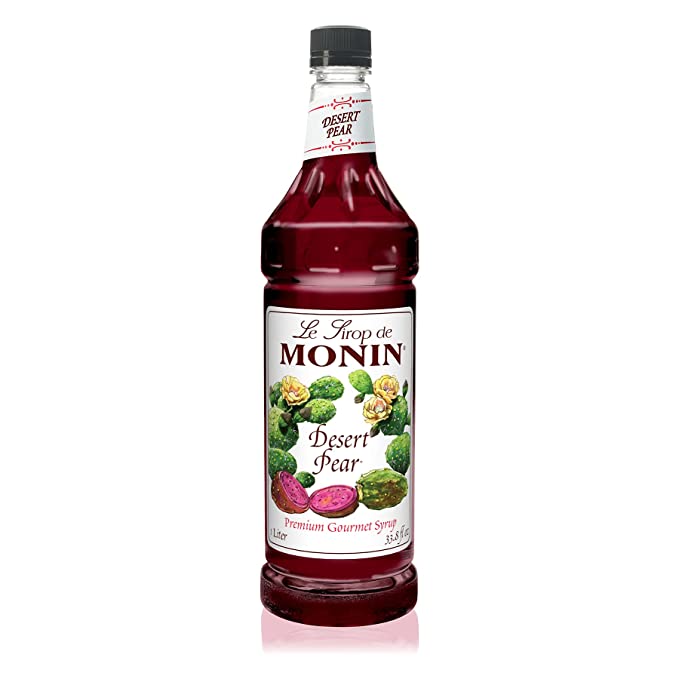 Monin Desert Pear 4/1 liter - Sold by EA