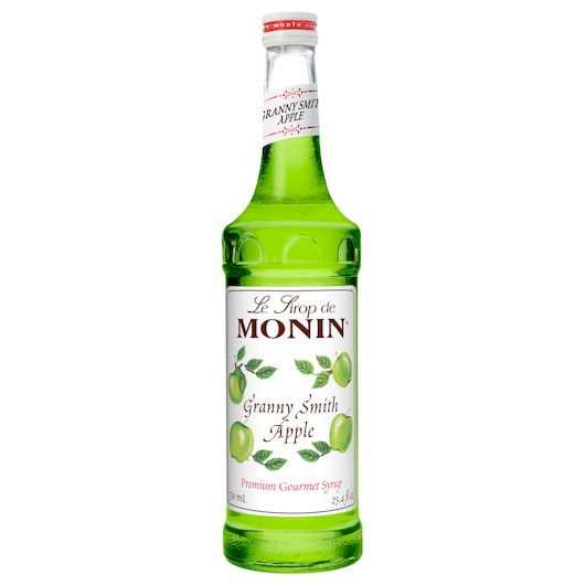 Monin Green Apple Granny Smith 12/750ml - Sold by EA