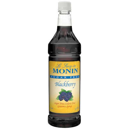 Monin SF Blackberry 4/1 liter - Sold by EA - Click Image to Close