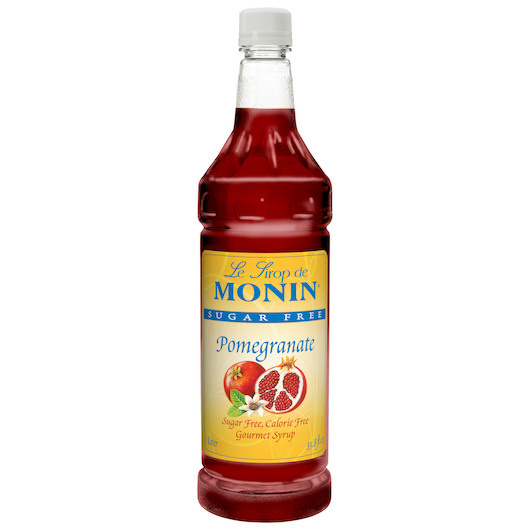 Monin SF Pomegranate 4/1 liter - Sold by EA