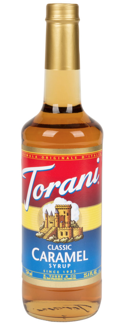 Torani Caramel 4/750ml - Sold by EA