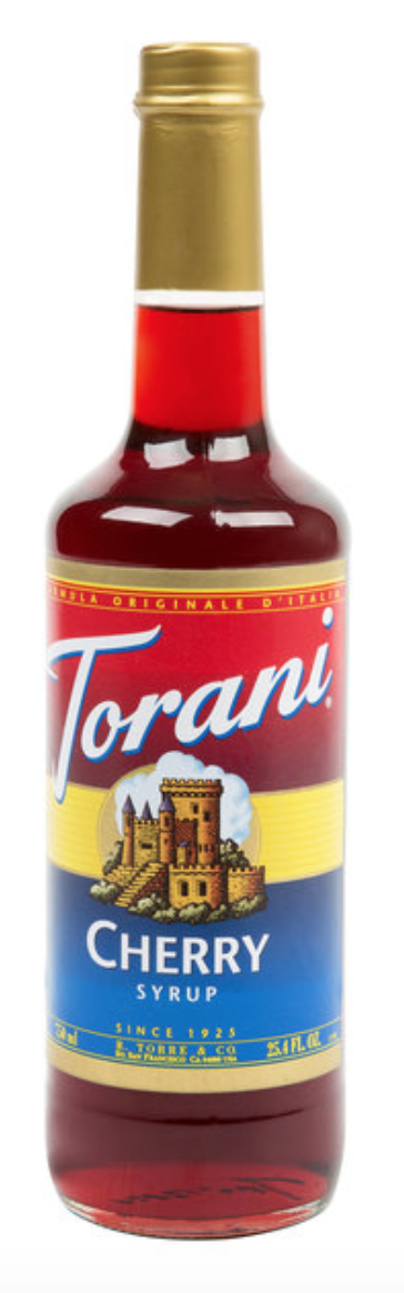 Torani Cherry 4/750ml - Sold by EA