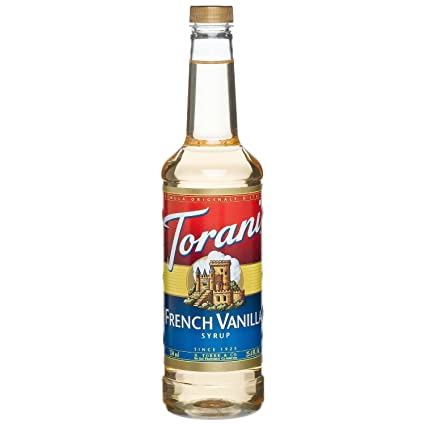 Torani French Vanilla 4/750ml - Sold by EA