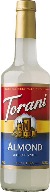 Torani Almond (Orgeat) 4/750ml - Sold by EA