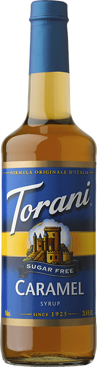 Torani SF Caramel 4/750ml - Sold by EA