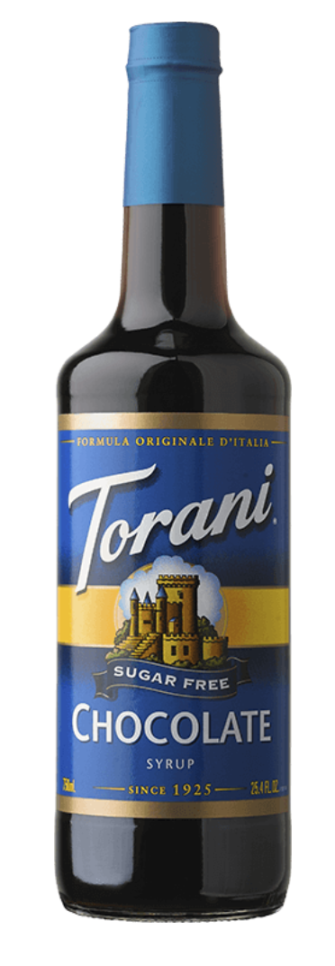 Torani SF Chocolate 4/750ml - Sold by EA