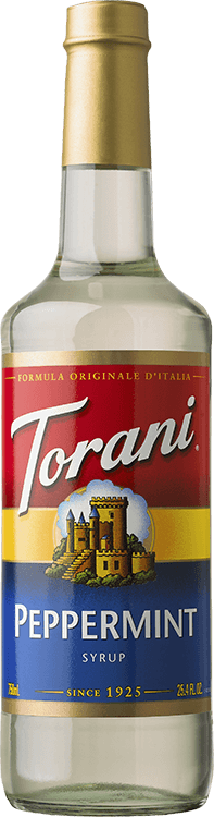 Torani Peppermint 4/750ml - Sold by EA