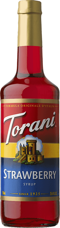 Torani Strawberry 4/750ml - Sold by EA