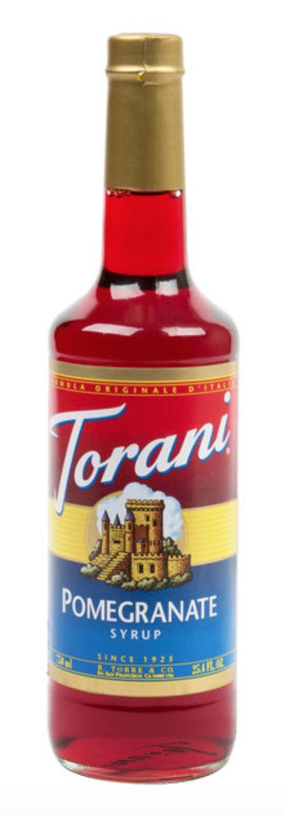 Torani Pomegranate 4/750 - Sold by EA