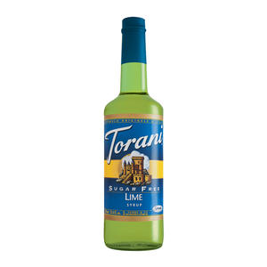 Torani SF Lime 12/750ml - Sold by EA