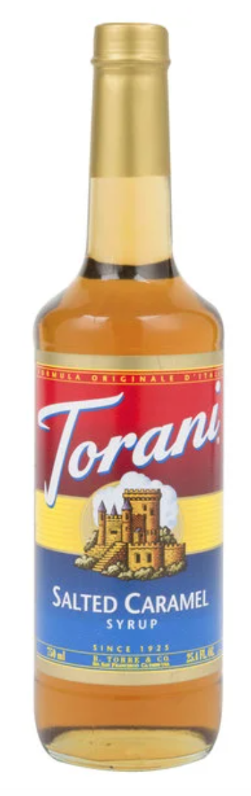 Torani Salted Caramel 4/750ml - Sold by EA