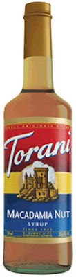 Torani Macadamia Nut 12/750ml - Sold by EA - Click Image to Close