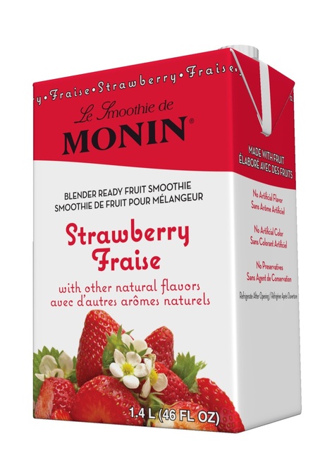 Monin Smoothie Strawberry 6/1.4L - Sold by EA