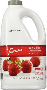Torani Strawberry Real Fruit Smoothie 6/64oz - Sold by EA