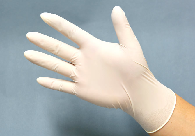 Gloves Latex Powder Free Medium 10/100ct TLF - Sold by EA - Click Image to Close