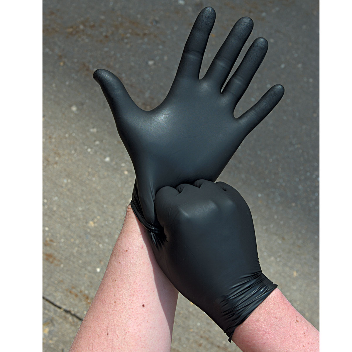 Gloves Black Nitrile Powder Free XX-Large5-6mil 10/100ctGPNB - Sold by EA