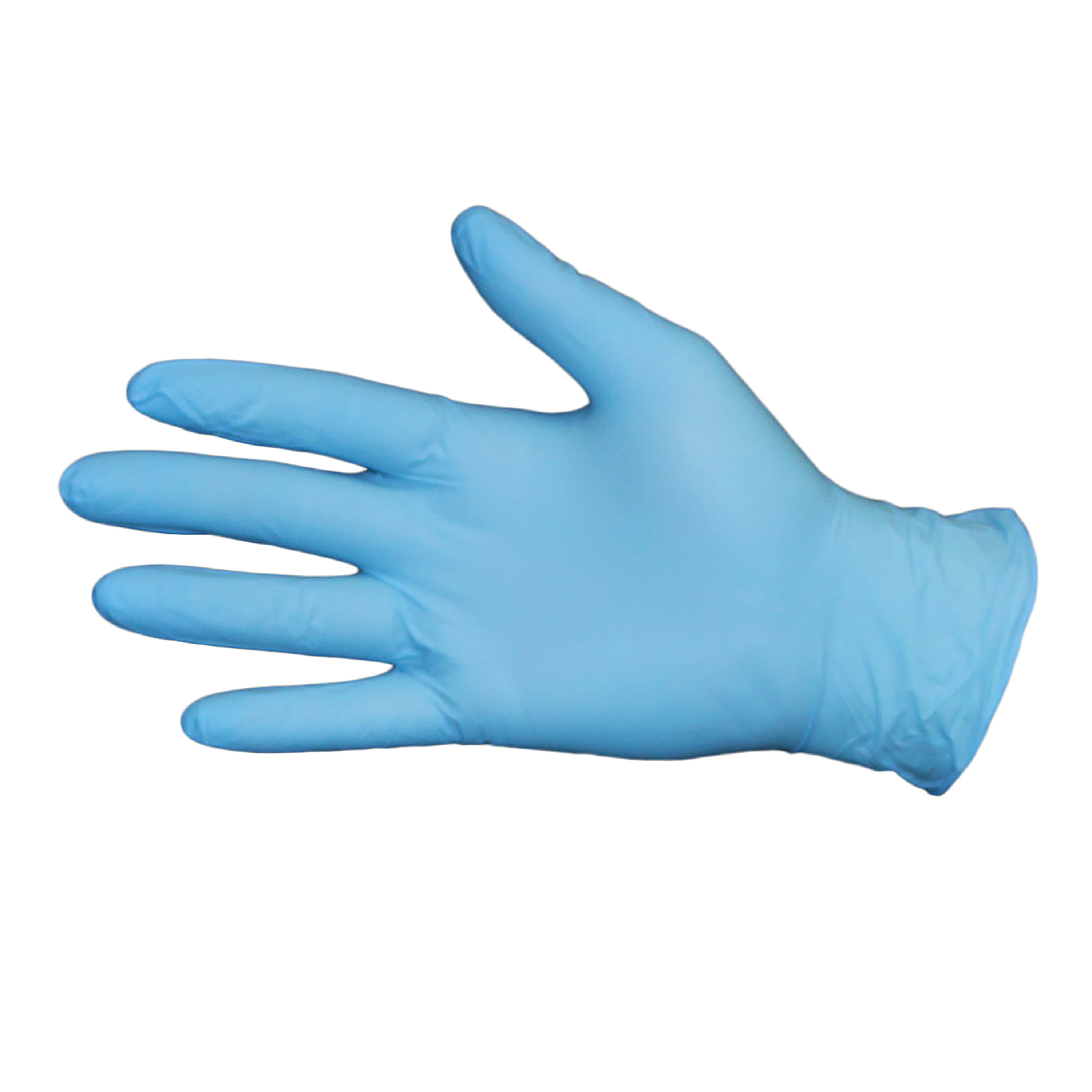 Gloves Blue Nitrile Powder Free Medium 10/100 - Sold by EA