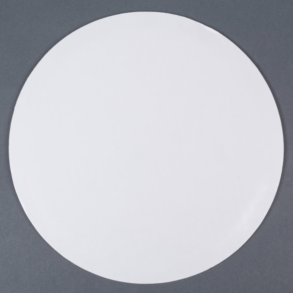 Circles 10in. Corrigated White 100ct - Sold by PACK