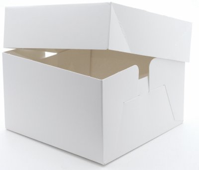 Boxes 9x9x3 White Cake Box 250ct - Sold by PACK