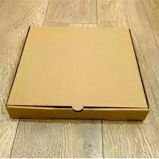 Boxes Pizza 10in. E-Flute Hot Fresh Corrugated Kraft 50ct - Sold by PACK