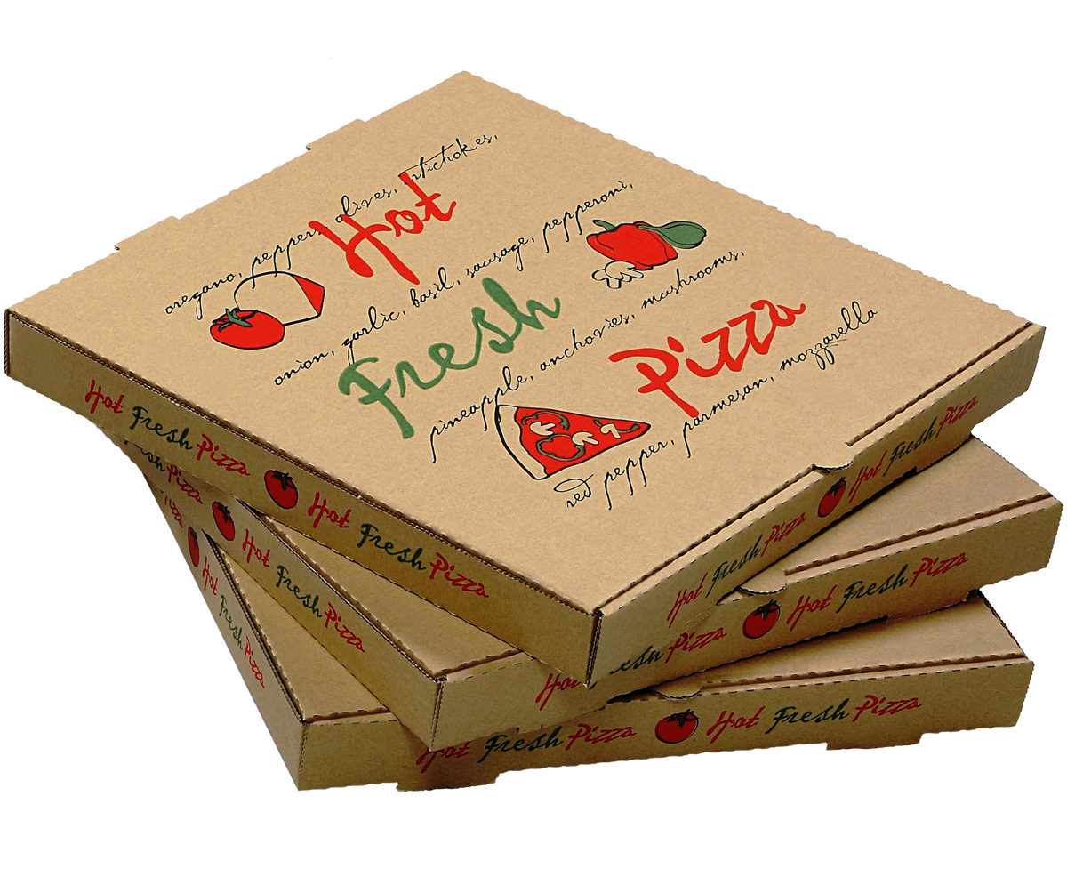 Boxes Pizza 14in. Hot Fresh Corrugated Kraft 50ct - Sold by PACK