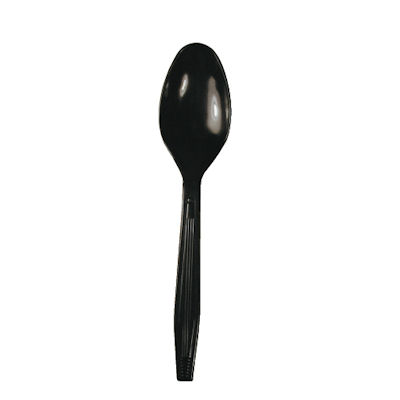 Spoons - Tea Heavy Duty Black 6 5/8 Inch 1000ct - Sold by PACK