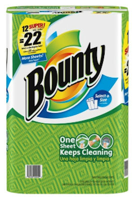 Towel Roll Mega Bounty 12ct - Sold by PACK