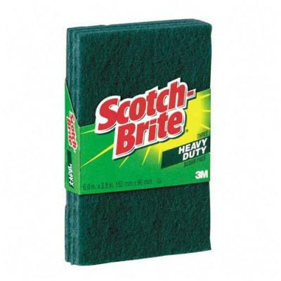 Scrubbies Green Scotch Brite with Sponge 24ct - Sold by PACK