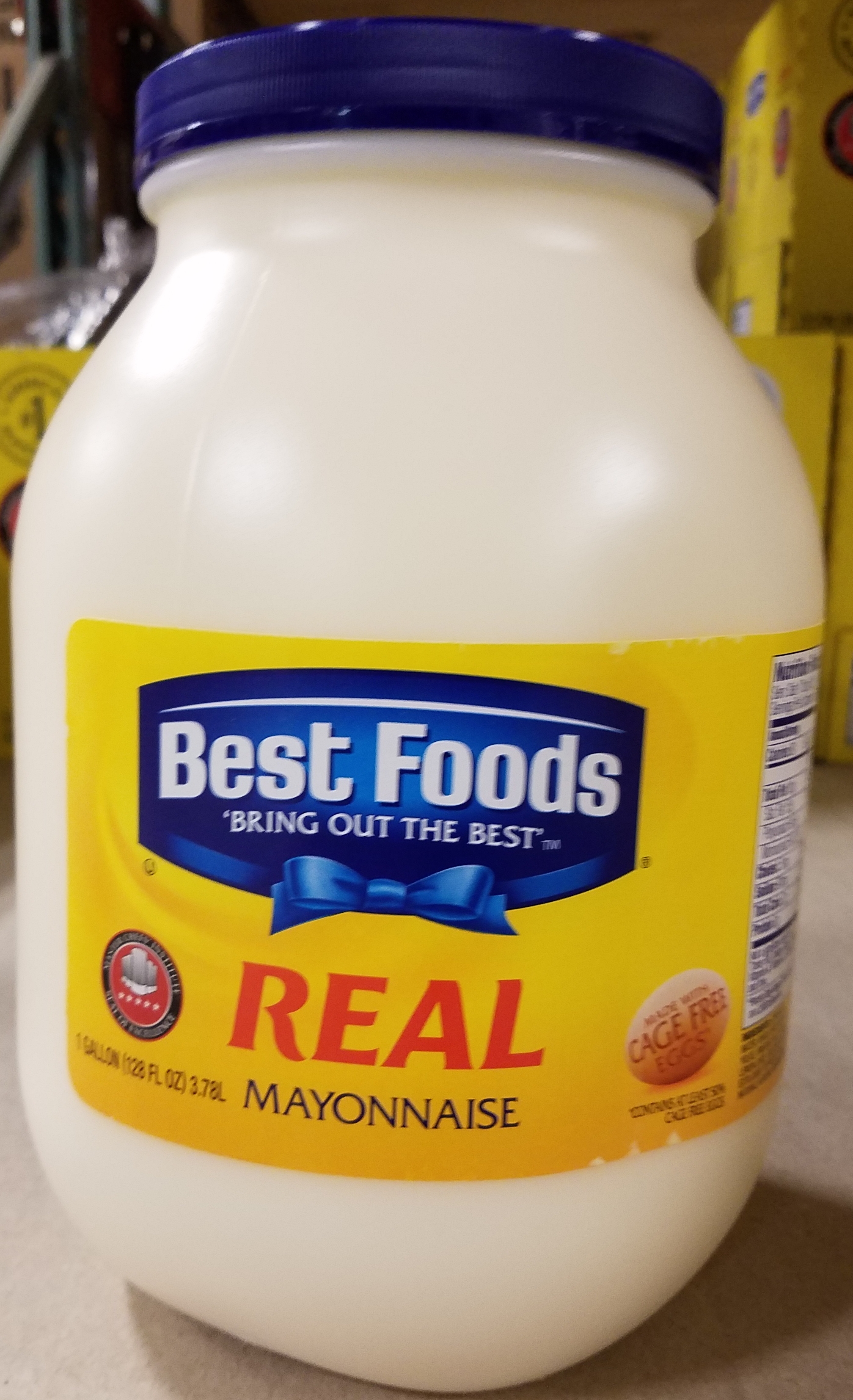 Mayonnaise Best Foods 3/1Gal - Sold by EA