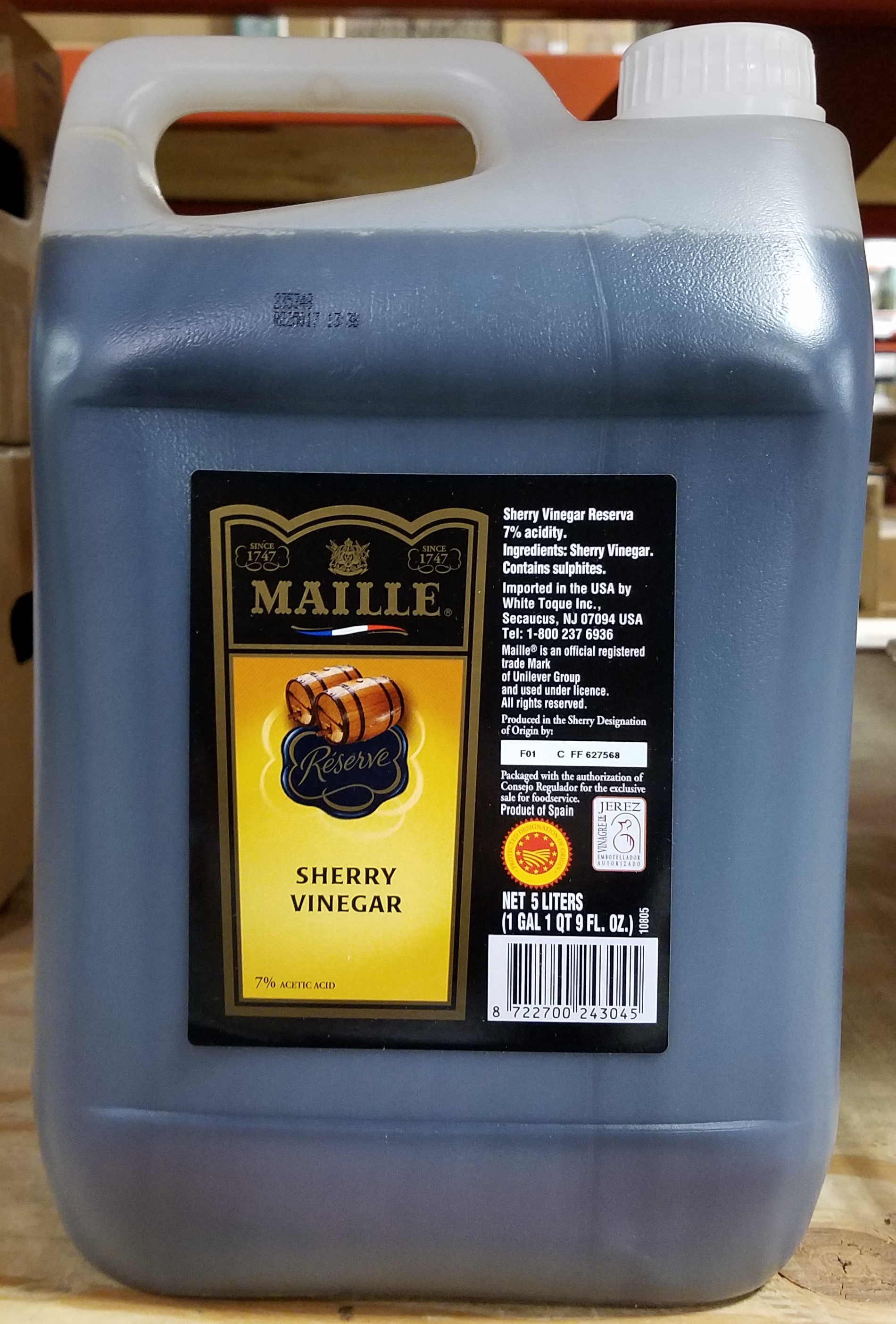Vinegar - Sherry 2/5 lt - Sold by EA