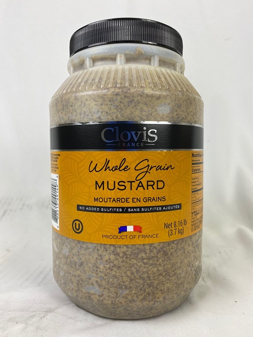 Mustard Whole Grain 2/8.6lb - Sold by EA