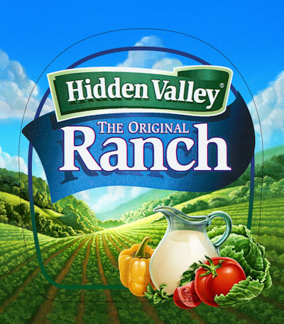 Dressing Original Ranch Hidden Valley 4/1gal - Sold by EA