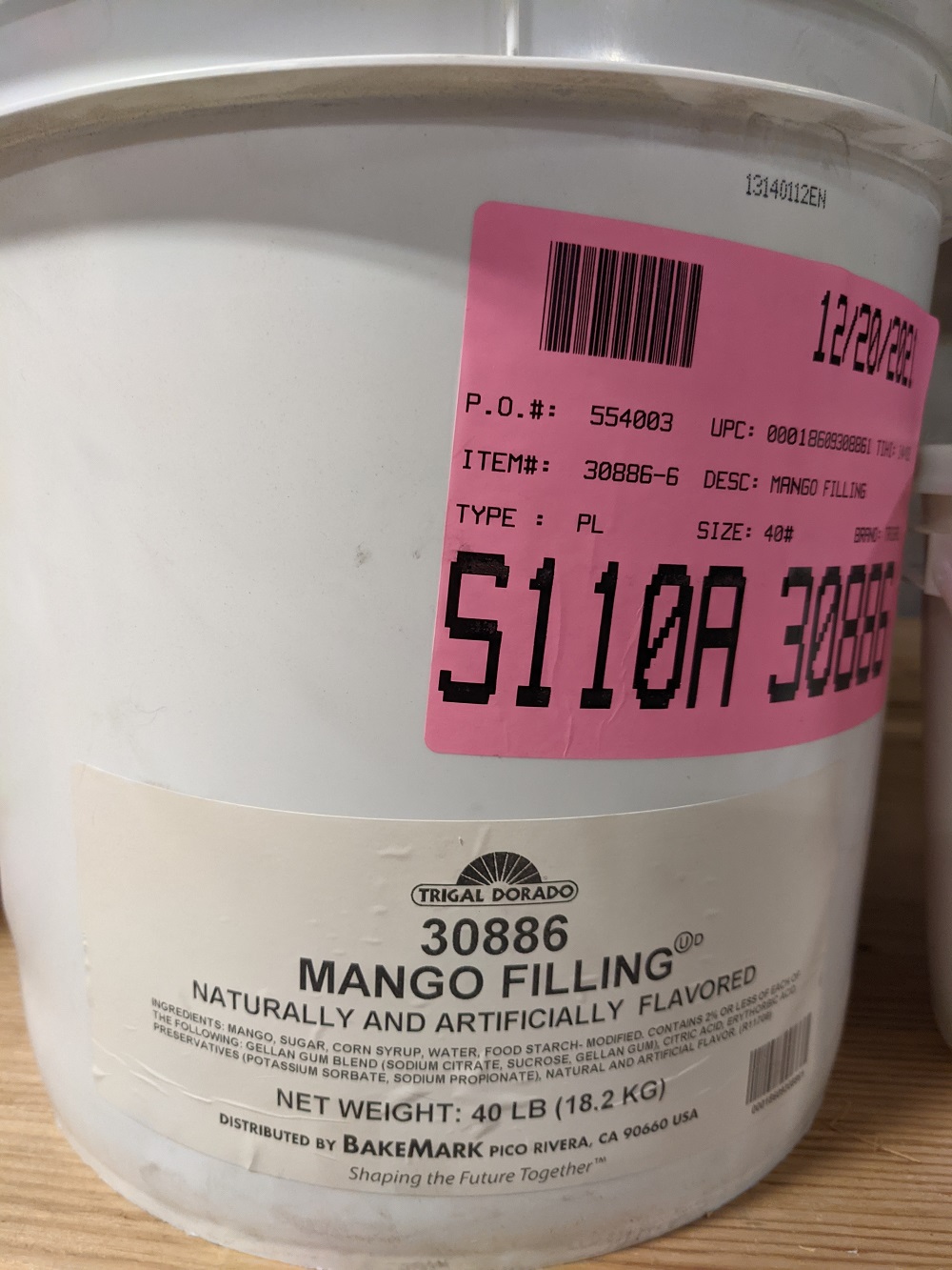 Filling Mango 40lb Bargain - Sold by PACK