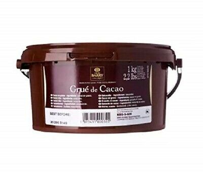 Cocoa Nibs Roasted 1 kg Grue de Cacao Bargin - Sold by PACK