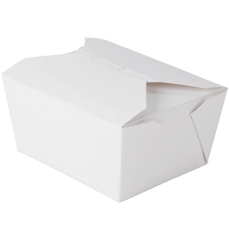Bio Pak #1 White Cont. 4-3/8x3.5x2.5 450ct