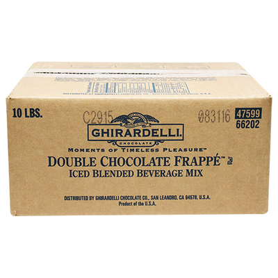 Ghirardelli Chocolate Frappe 10lb 66202