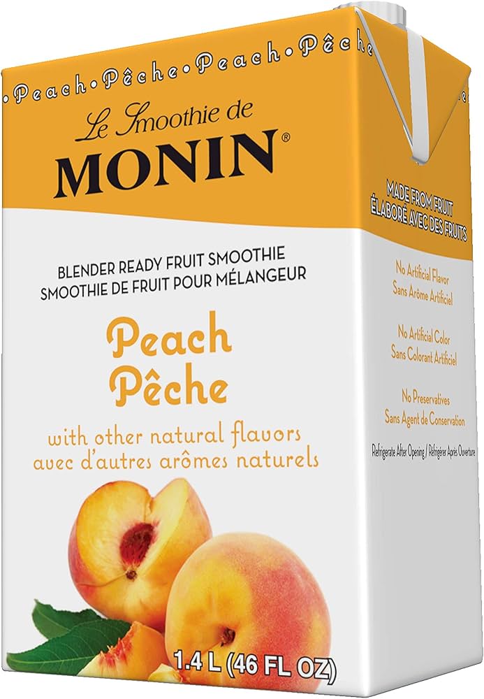Monin Smoothie Peach 6/1.4L
