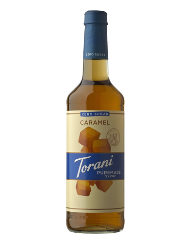 Torani Puremade Zero Sugar Caramel Syrup 4/750ml
