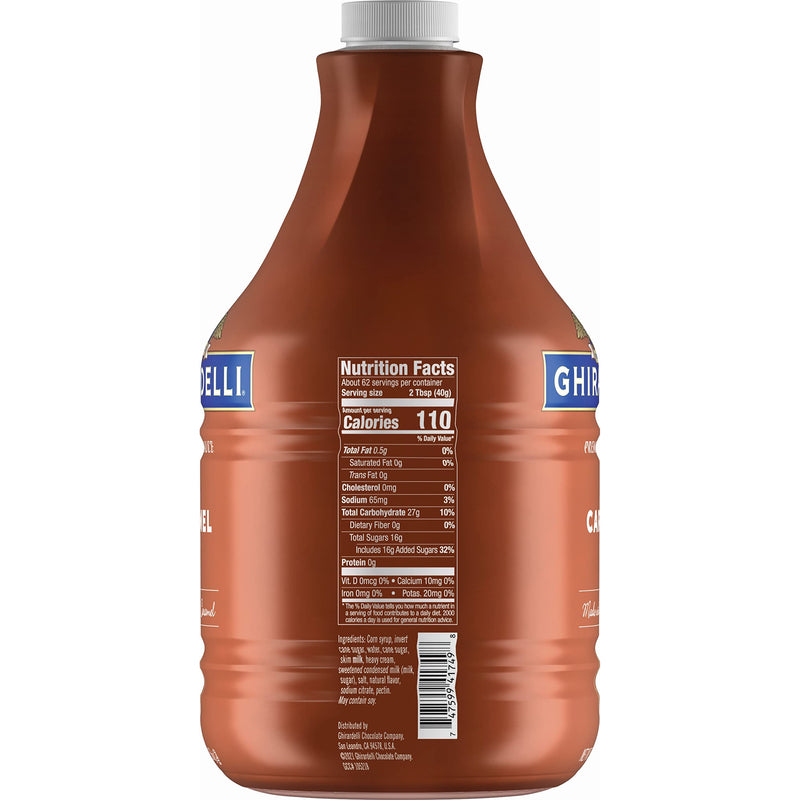 Ghirardelli Caramel Sauce NGMO 90.4oz 41749