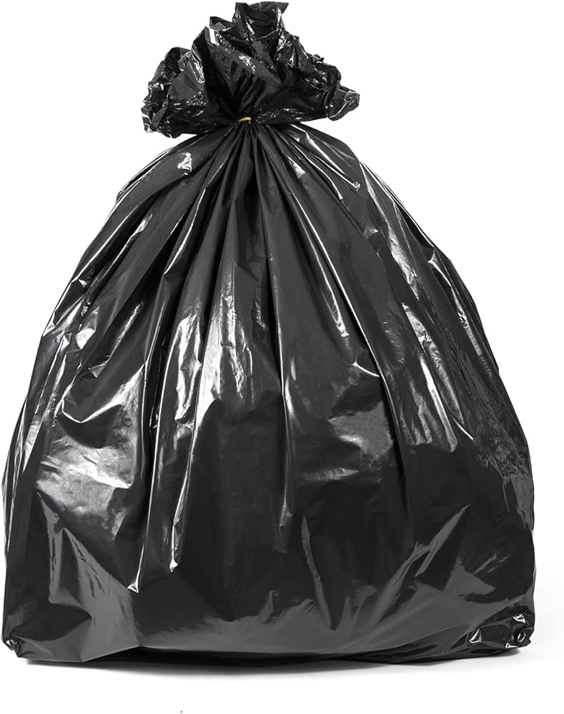 IBS Trash Can Liners Black 33 Gallon 150ct